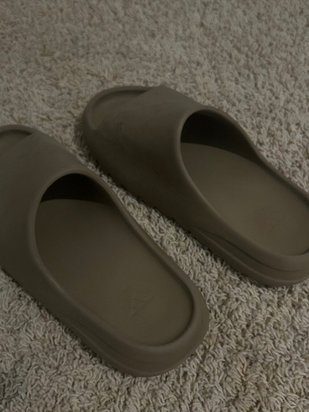 Streetwear Slides Size 12 Brown Preowned Comfortable Mens Casual Sandals